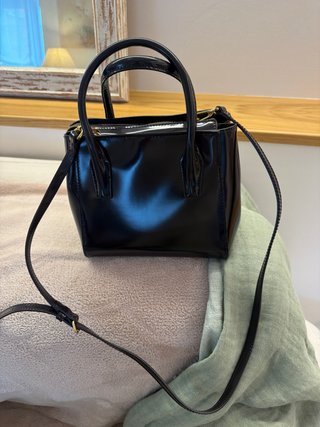 Bolso Bimba y Lola Negro Charol