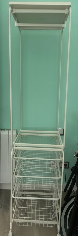 Estructura Algot Ikea con 4 cajones