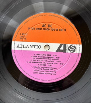 AC/DC - If You Want Blood Vinilo