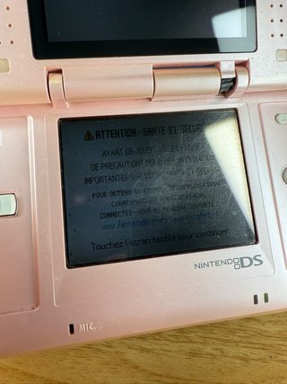 Nintendo DS Fat Rosa