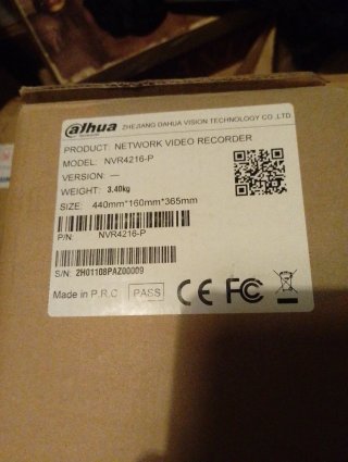 Videosorveglianza DAHUA NVR +4 telecamere IP