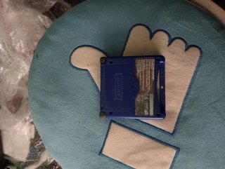 Nintendo Game Boy Advance SP Tribal Azul