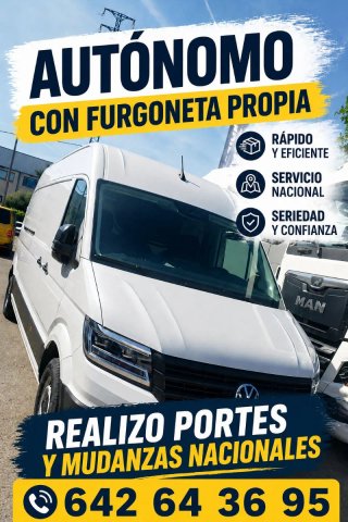 Mudanzas y portes nacionales. 642643695
