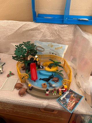 Playmobil Zoo Acuario Ref 3650 con tobogán