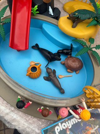 Playmobil Zoo Acuario Ref 3650 con tobogán