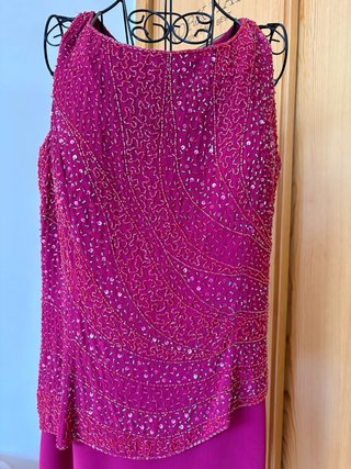 Vestido fiesta madrina T46