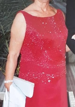 Vestido fiesta madrina T46
