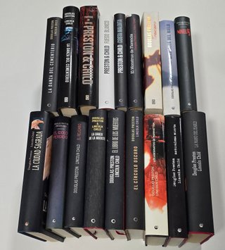 Preston & Child 17 libros, saga Pendergast + guía