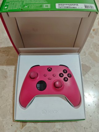 Mando inalámbrico rosa Xbox series x