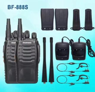 2 Walkie Talkies Largo Alcance 5km, manos libres