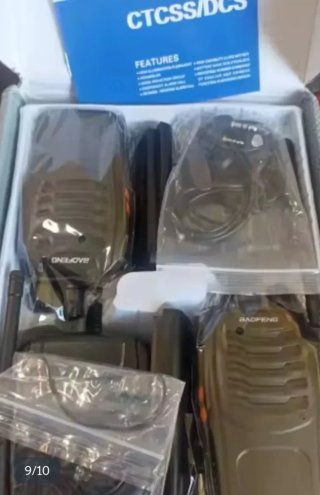 2 Walkie Talkies Largo Alcance 5km, manos libres