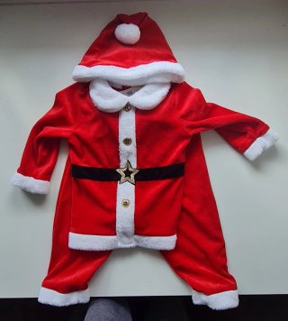 Disfraz Papá Noel bebé 12 meses