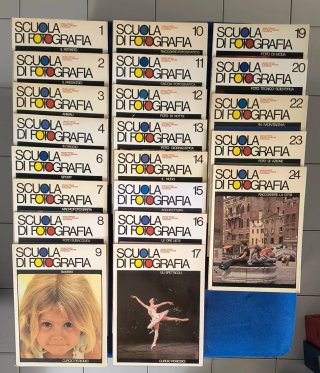 Scuola di fotografia 21 volumi ottime condizioni