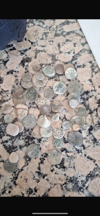 Lote de monedas antiguas