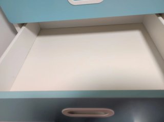 Cajonera Infantil Ikea Azul y Blanca