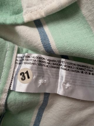 Sobrecamisa Mango Talla M Rayas