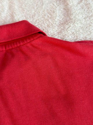 Polo Armani Jeans Vintage Y2K Rojo