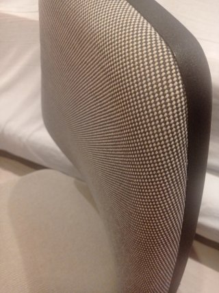 Silla de escritorio gris jaspeado