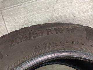 4 Gomas usadas 205/55/16 91W, 2023, primera marca