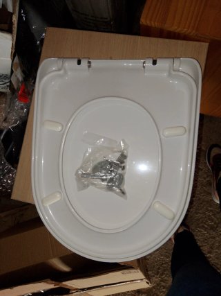 Tapa de WC Woltu Blanca