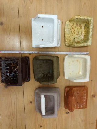 Rustico ceramica , barro , vidriada, baño