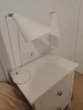 2 Flexos Blancos ikea