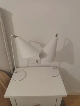 2 Flexos Blancos ikea