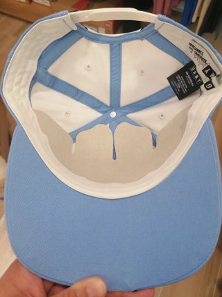 Gorra Infamous Deeper Blanca y Azul