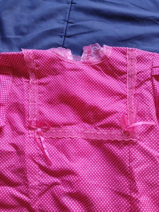 Traje Chulapa niña rosa lunares