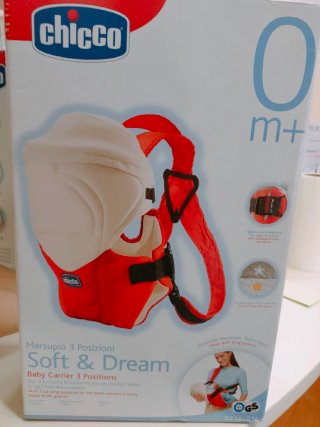 Mochila portabebés Chicco Soft & Dream