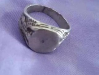 Anillo Plata Hombre Águila