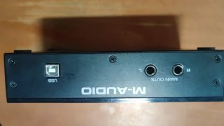 Tarjeta Sonido M-Audio M-Track Duo.