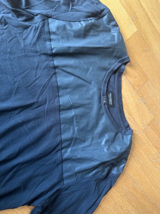 Camiseta Pull&Bear Negra Hombre