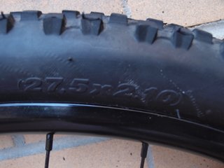 Rueda 27.5'' Disco Delantera 9x100