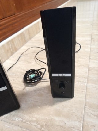 Altavoces PC Hercules negros