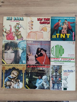 Lote Vinilos Antiguos Varios Géneros