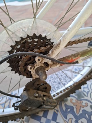 Bicicleta Rockrider Blanca