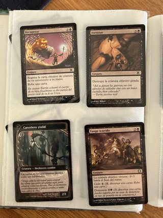 Cartas Magic: Moonglove Extract y Fragmentados