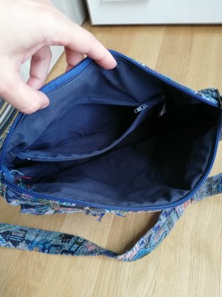 Borsa a tracolla fatta a mano