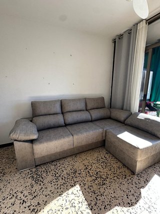 Sofa Chaisselongue Rerversible Tela Microfibra!