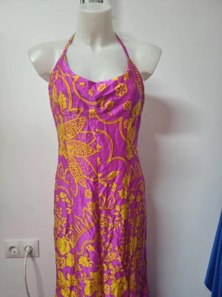 Vestido fiesta estampado