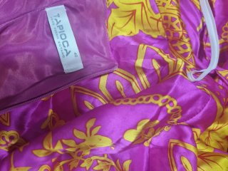 Vestido fiesta estampado