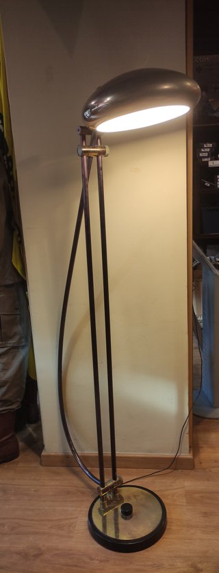 Lámpara de pie Arco T. PONS Años 70