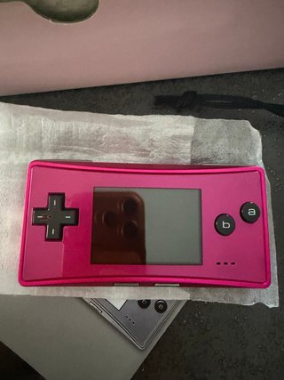 Nintendo Game Boy Micro Rosa completa