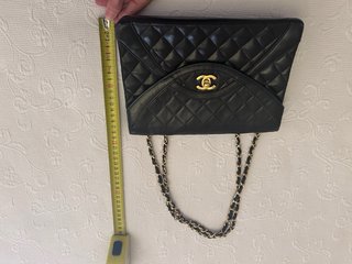 Borsa Chanel Vintage Nera Pelle Matelassé