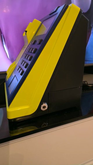 Teléfono Público Telefónica TUP Azul/Amarillo