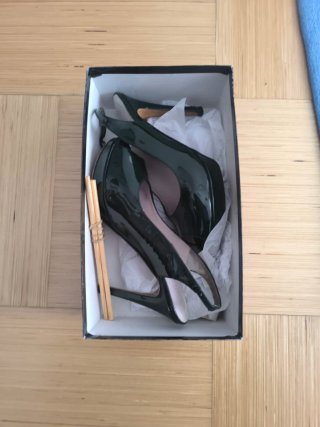 Zapatos de tacón Purificación García negros