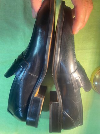 Mocasines Massimo Dutti Piel Negros Hombre