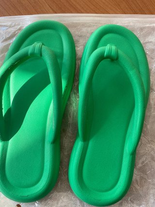 Chanclas verdes no envio