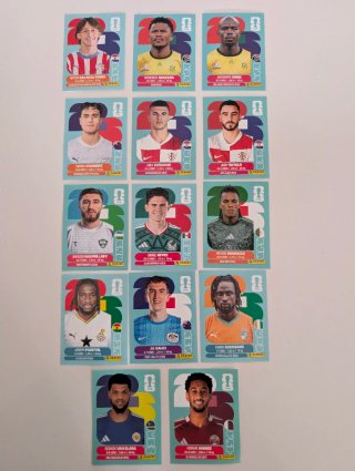 Cromos Panini Mundial